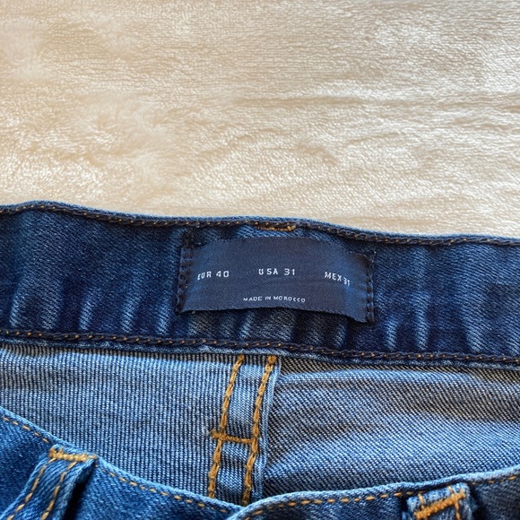 Mens Zara Slim Fit Jeans. Size 31. - Picture 2 of 3